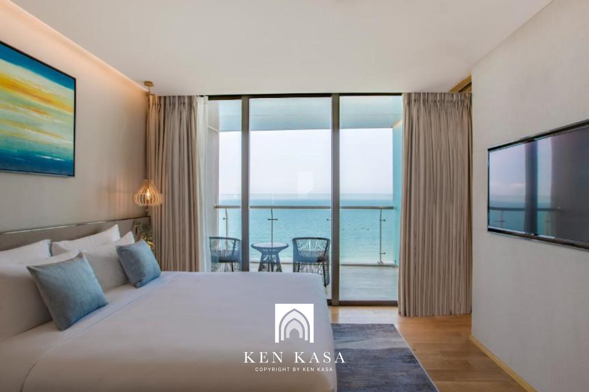 Phòng family ocean view tại Sel de Mer Hotel & Suites 